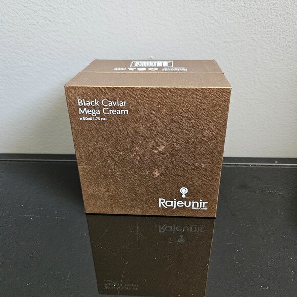 RAJEUNIR BLACK CAVIAR MEGA CREAM - 1.75 fl oz \ 50 ml - BRAND NEW - SEALED - Picture 8 of 9